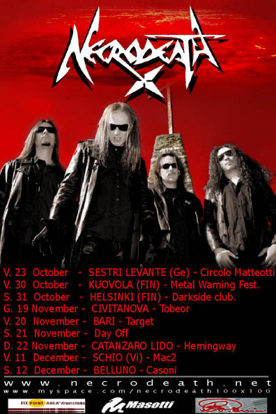 Necrodeath - TOUR